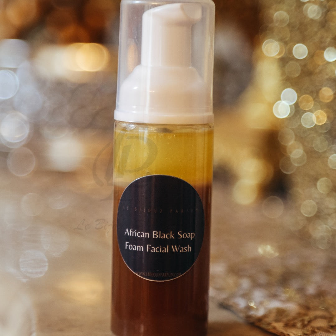 African Black Soap Foam Facial Wash (Travel Size)