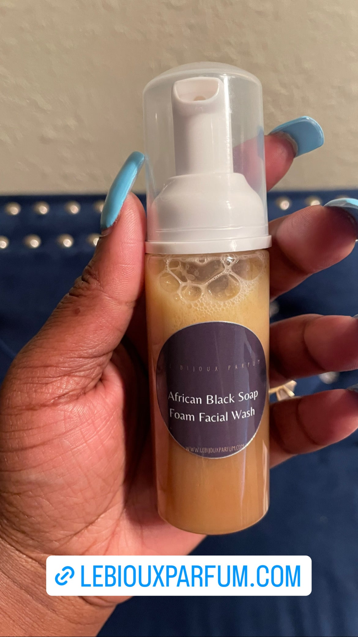 African Black Soap Foam Facial Wash (Travel Size)