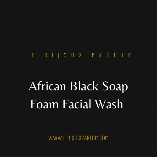 African Black Soap Foam Facial Wash (Travel Size)